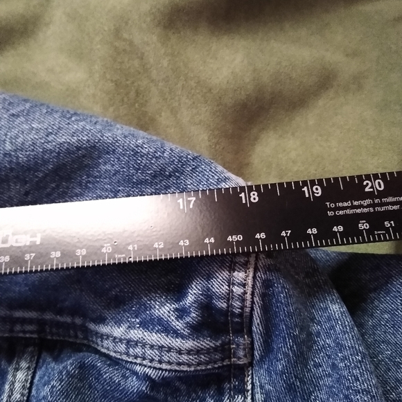 VINTAGE Calvin Klein Jean Jacket Pre- Loved 100% Cotton Real Denim! - Picture 7 of 16